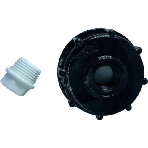 S60x6 IBC Adapter Water Hose Male Adapter 1/2" Ton Barrel Fittings Coarse Thread Durable IBC Tote Parts Faucet Accessories