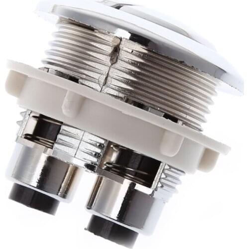 Dual Flush Toilet Tank Button Closestool Bathroom Accessories Water Saving Valve