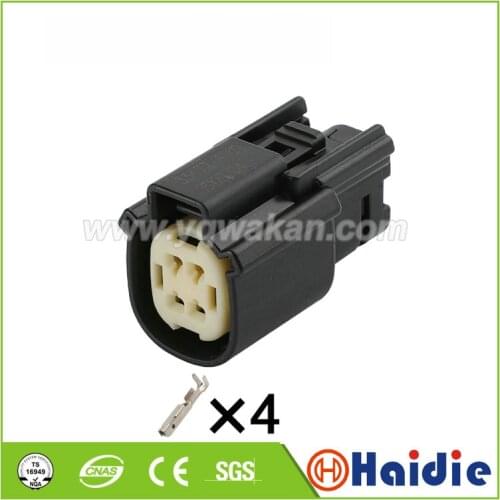 Free shipping 2sets 4pin auto molex wire waterproof plug wiring cable connector 33472-0401