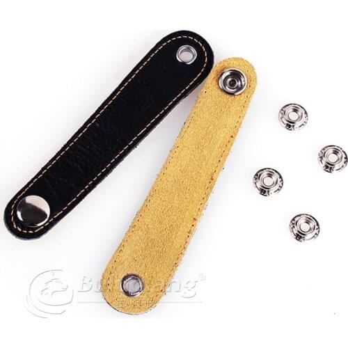 Double leather accordion bellows with accordion/window buckle Accordion accessories