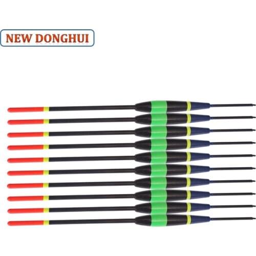 Newdonghui 10pcs/pack Fishing Floats Bouy Bobber Flutuador For Fishing Waggler 3g Wood Float 25CM OEM Factory Store