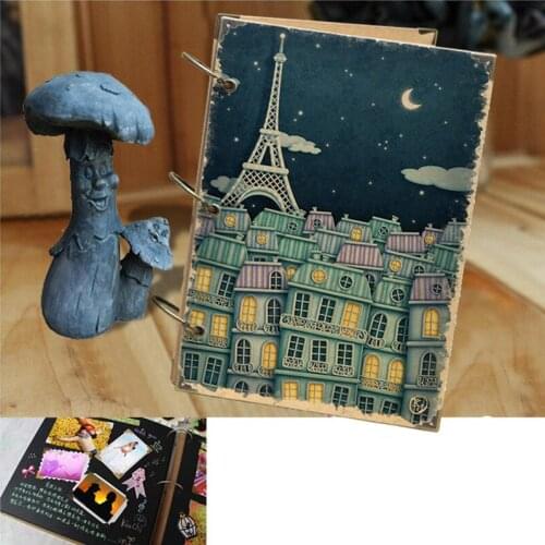 Retro DIY Scrapbooking Photo Album Handmade Craft Album Craft Photo Memory Baby Photo Travel Gifts wedding Photo Album