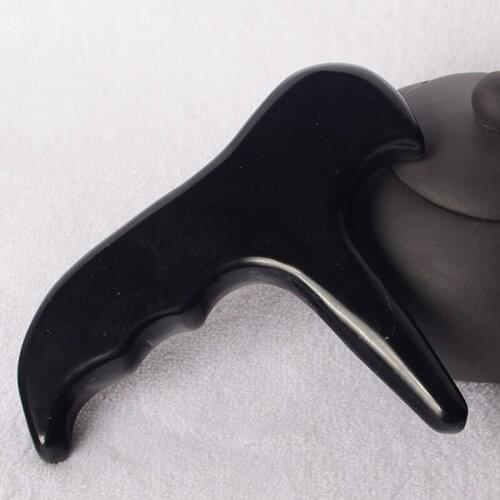 Body Massage Foot Shoulder Back Neck Point Stick Tools Natural Stone Meteorite Massage Cone Needle Reflexology Massage Tool