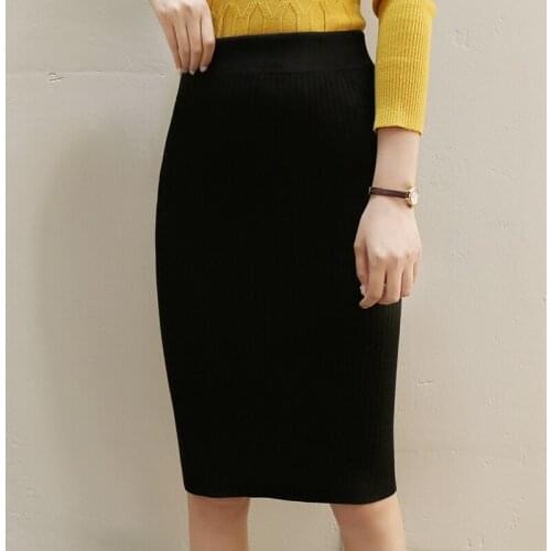 JEYONGZOO Long Pencil Skirts