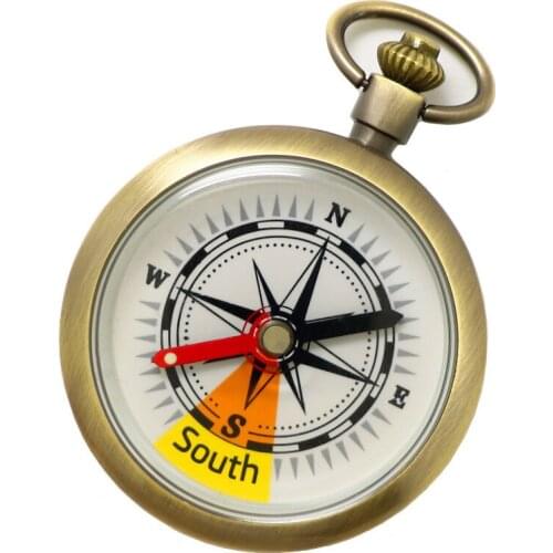 J40 Retro Pocket Watch Compass, Compass Gift Giveaway Free Military Tactical Gear Survival Gear Pocket Compass