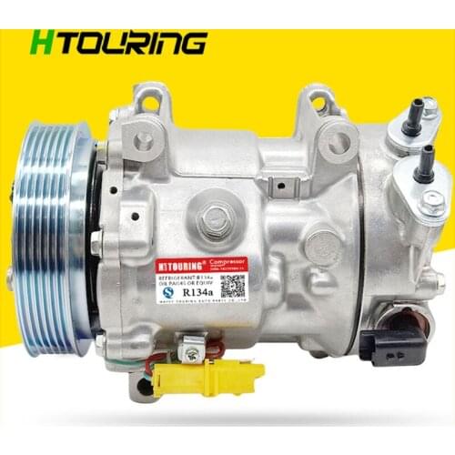 SD7C16 A/C COMPRESSOR For PEUGEOT 308 / CITROEN C4 Picasso 1.6 HDi 2007- 9800839580 9671216780 9659875880 8FK351334171 96519114