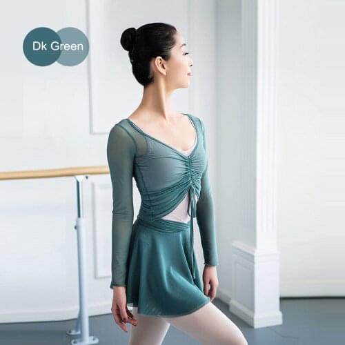 Girl Solid Color Gymnastics Tops Ballerina Leotard Dancewear Crop Top for women Ballet Jazz Stage Performance Workout Dance Wear