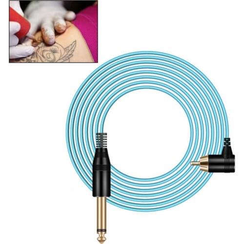 Tattoo Wire Thick Long Lifespan Copper Tattoo Motor Machine Silicone Connection Cable Tattoos Motor Power Cord