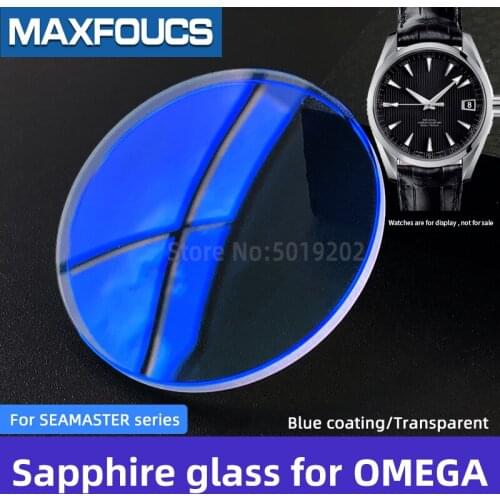 Sapphire crystal For SEAMASTER series 231.10.42.21.02.002/231.13.39.21.01.001 AR-coating Parts watch glass for OMEGA brand