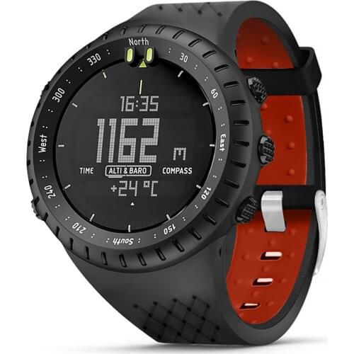 Silicone Replacement Watchband Wrist Strap For SUUNTO Core Outdoor Intelligent Wearable Accessories Printed Silicone Watch Strap