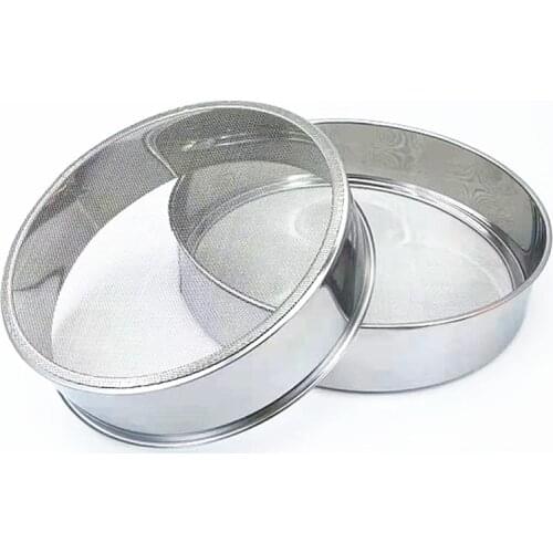 15cm Dia Stainless Steel Mesh Flour SifterPastry Icing Sugar Shaker Sieve Cup Baking Tool Kitchen Accessories