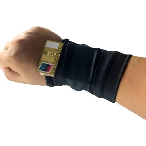 Sports Armband Running Bag Cycling Wristband Badminton Tennis Wrist Support Pocket Wrist Purse for Adult FC