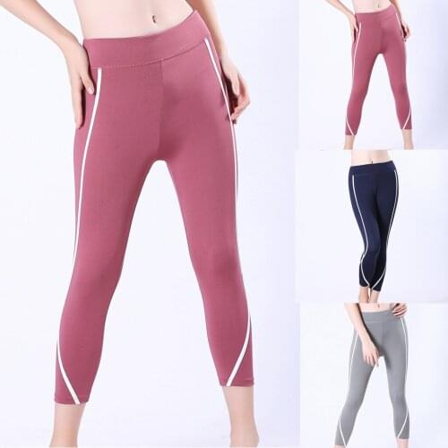 2021 Women Pants High Waist Workout Out Leggings Fitness Sports Running Yo-ga Athletic Pants спортивные штаны женщин