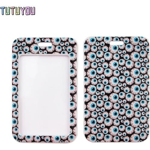 1pcs PC2785 Human Organ Eyeball Neck Strap Lanyard For Key ID Card Gym Phone Strap USB Badge Holder DIY Hang Rope Lariat Lanyard