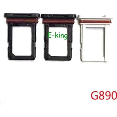 10PCS For Samsung Galaxy S6 Active G890 Sim Card Slot Tray Holder Sim Card Reader Socket