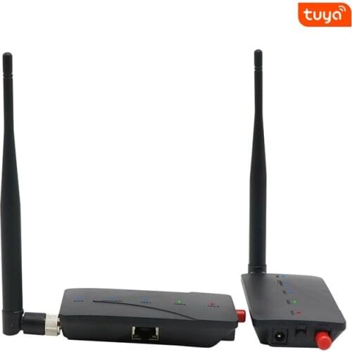 Mini Wireless Transmitter & Receiver 900Mhz IR Remote Extender for SIP Video Intercom System Distance up to 1000 Meters