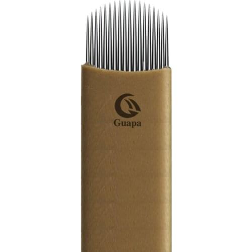 Flex 18U Microblading Tattoo Needles 304 stainless Steel blades for Manual Embroidery Pen Permanent Makeup Needle Blades Tattoo