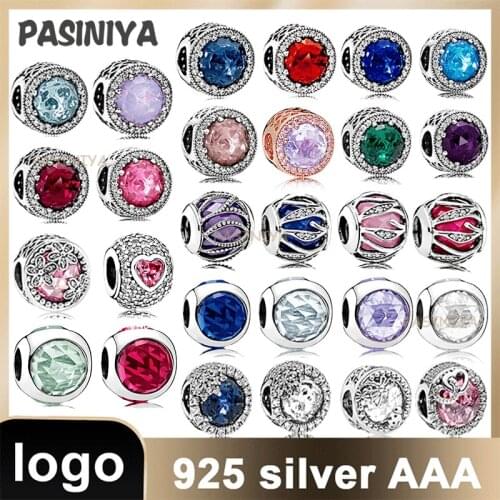 15 Charming heart Collection 100% 925 Sterling Silver Charm Chinese Factory Original Wholesale Charms for Jewelry Making