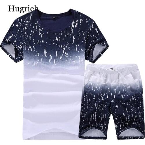 Top Selling Product In 2021 Summer New Mens Short-Sleeved T-Shirt Sports Suit Clothes Mens Casual Sports Suit Mens Clothing
