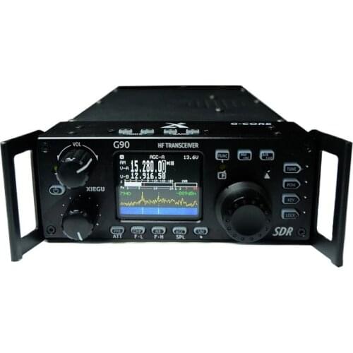 Xiegu G90 QRP New amateur shortwave radio HF(0.5-30MHz) SDR Transceiver 20w SSB/CW/AM with built-in auto antenna tuner