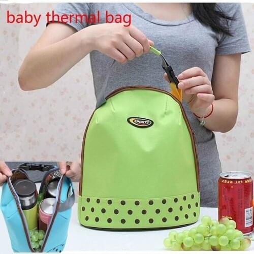 Portable Baby Bottle Cooler Bag Cooler Bag Travel Bag Baby Bottle Storage Portable Large Capacity