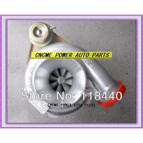 Retail GT3076 GT30 turbo T25 C: A/R .70 T: A/R .64 wastegate water and oil cooled turbocharger turbo 350-480HP Wholesale