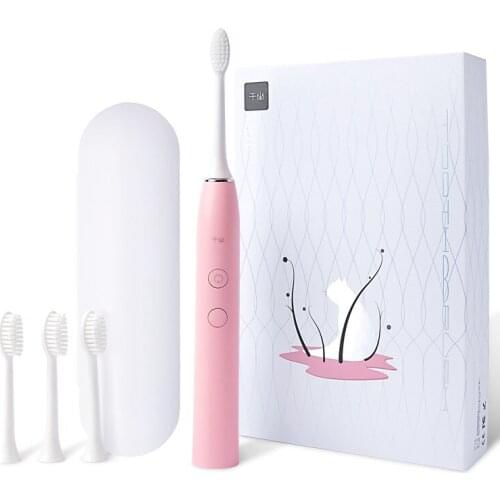 2021 Newest Sonic Electric Toothbrushes for Adults Kids Smart Timer Rechargeable Whitening Toothbrush IPX7 Waterproof Brush Head