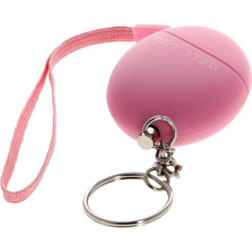 Othmro 2/3/4pcs Fine 120 Decibel Personal Alarms ABS Pink/Blue/Black/Yellow/Purple Color L001X High Quality Light Burglar Alarm