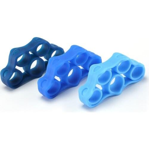 Silicone Hand Finger Gripper Finger Expander Strength Trainer Finger Exerciser Resistance Bands Portable Fitness Equipment