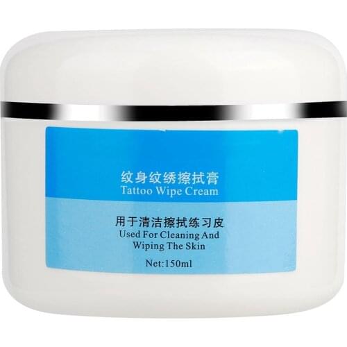 Tattoo Pigment Remover Novice Tattoo Practice Skin Wipe Tattoo Ink Cleaning Cream Permanent Makeup Pigment Supplies Accessory