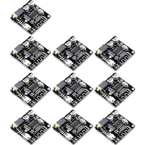 VHM-314 Bluetooth Audio Receiver Board Bluetooth 5.0 Mp3 Lossless Decoder Board Wireless Stereo Music Module 10Pcs