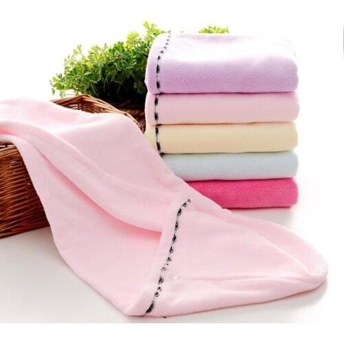 25*69cm Microfiber Dry Hair Cap Absorbent Hair Towel Wrap Thicken Quick Dry Hair Hat Cap Turban Head Wrap Bathing Tools