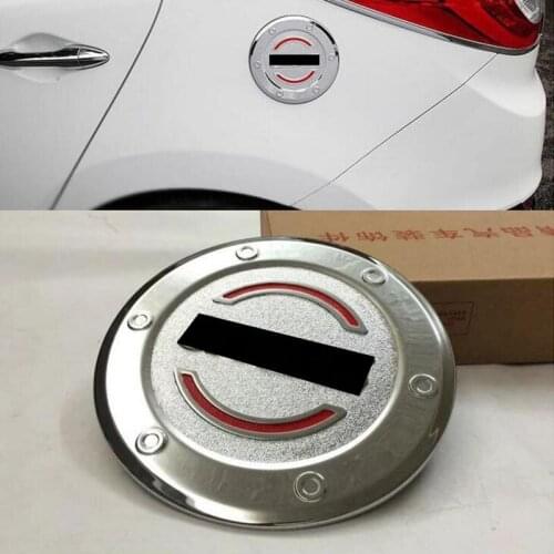 For Hyundai Tucson IX35 2010-2015 High quality ABS Chrome Fuel Tank Cover oil Gas Cap Trim 1pcs
