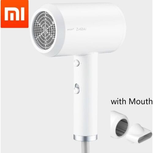 Xiaomi mijia zhibai Portable hair dryer Portable Anion HL3 1800W 2 Speed Temperature Blow Dryer for Woman Travel home kits