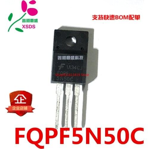 1PCS FQPF5N50C 5N50C TO-220