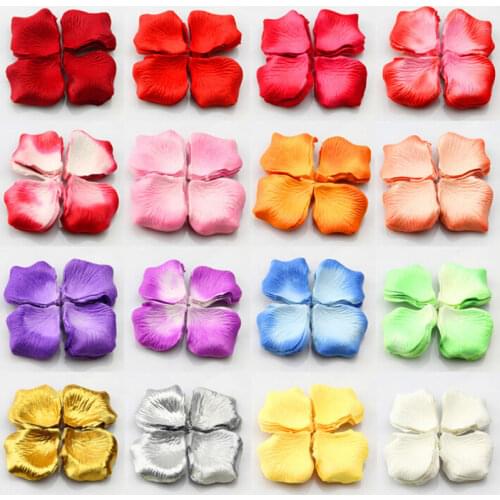 10000 Pieces Artificial Rose Petals Artificial Flower Silk Petals for Valentine Day Wedding Decoration flower 5z