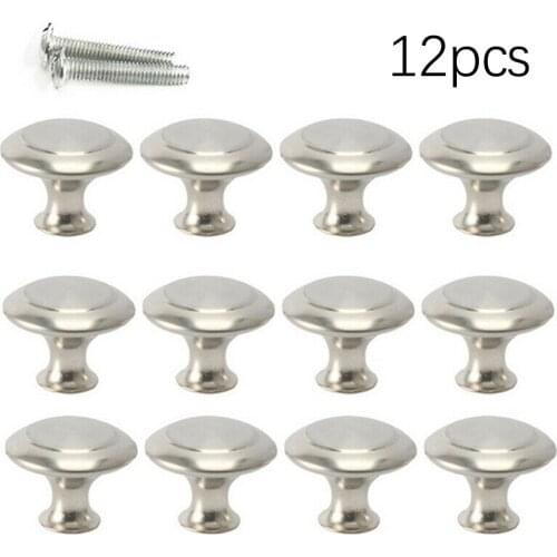 12pcs Drawer Knobs Furniture Handles Cupboard Drawer Pull Kitchen Cabinet Door Wardrobe Dresser Pulls Handles Knob Hardware Tool