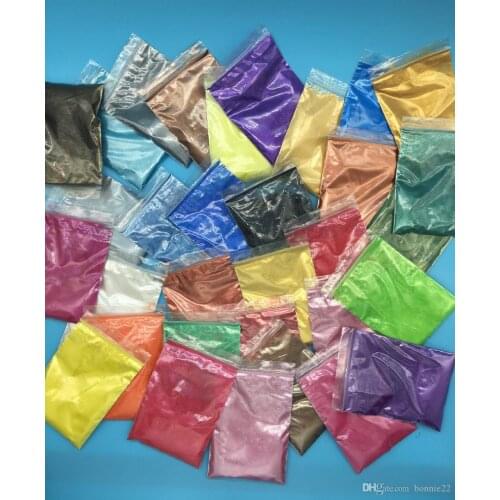 20g Colorful Pearl Powder for make up,many colors mica powder for nail glitter,Pearlescent Powder Cosmetic pigment