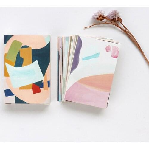 28 sheets/Set Colorful Life Postcard Greeting Card Gift Card Message Card