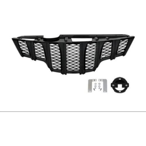 ABS Chrome Car Front Bumper Mesh Grille Around Trim Racing Grills For Nissan X-Trail 2014 2015 2016 2017 2018