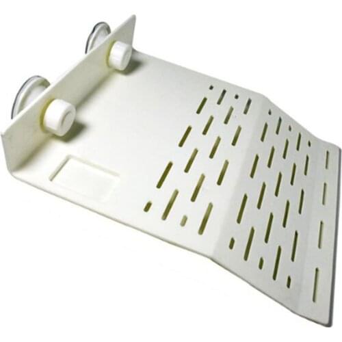 White Aquarium Feeder Platform Decoration Bask Crawler Sun Roof Terrace Climb Tortoise Aquarium Float Decor Food Feeding 2020New