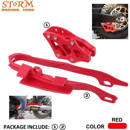 Motorcycle Chain Slider Swingarm Guide Guard Set For Honda CR125R CR250R CRF450X 2005-2007 CRF250R CRF450R 2005-2006 CRF250X 06