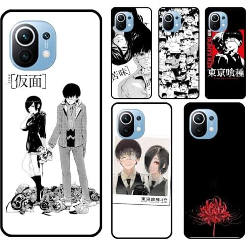 Kaneki Touka Tokyo Ghoul For POCO X3 M3 F1 F2 Pro Case For Xiaomi Mi 11 8 9 9T 10T Pro A1 A2 Mi Note 10 Lite Cover