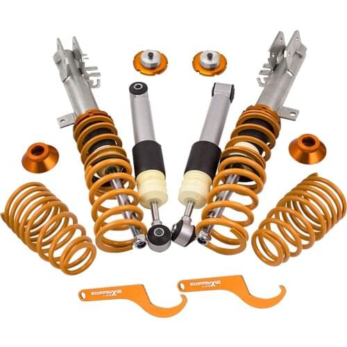 Coilover Shock Absorber Spring Strut For Ford Ka II type RU8 2008 For Fiat Panda Mk3 Adjustable Shock Strut
