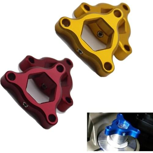 For YAMAHA YZF R6 YZFR6 1999 2000 2001 2002 2003 2004 Motorcycle Accessories CNC Aluminum 17mm suspension fork preload adjusters