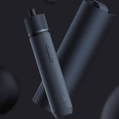 HOTO Straight Handle Electric Screwdriver Blue Set Electric DIY Tool Adjustable Three Gears Portable Multifunctional Screwdriver