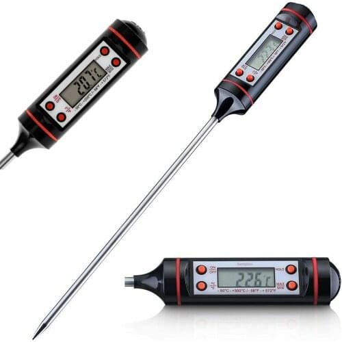 Meat Thermometer Instant Read Digital Thermometer Electronic Kitchen Cooking BBQ Grill Food Meat Thermometers