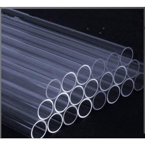 Quartz Capillary Tube OD25.4*ID19.4*L610mm/Silica Single-Bore Glass Capillary Tube/High Temperature Glass Tubes