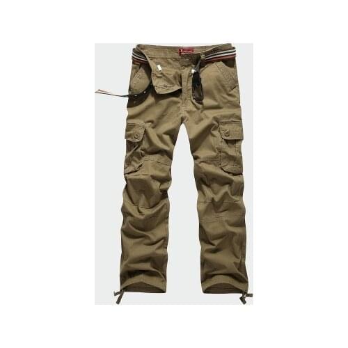 Hot2017 Outdoor Summer Sport Tactical Army Cargo trekking soldier Multi-Pocket camping climbing training Pants Men Plus Size 6XL