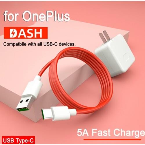 Type C 5A USB Cable for OnePlus Cable DASH Fast Charging for OnePlus 6 6T 7 7T Pro 8 8T Pro Nord Realme Samsung Huawei Xiaomi